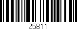 Código de barras (EAN, GTIN, SKU, ISBN): '25811'