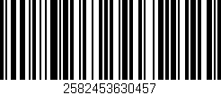 Código de barras (EAN, GTIN, SKU, ISBN): '2582453630457'