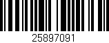 Código de barras (EAN, GTIN, SKU, ISBN): '25897091'