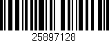 Código de barras (EAN, GTIN, SKU, ISBN): '25897128'
