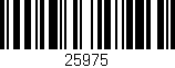 Código de barras (EAN, GTIN, SKU, ISBN): '25975'
