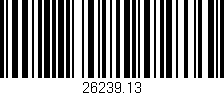 Código de barras (EAN, GTIN, SKU, ISBN): '26239.13'