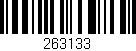 Código de barras (EAN, GTIN, SKU, ISBN): '263133'