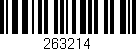 Código de barras (EAN, GTIN, SKU, ISBN): '263214'
