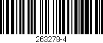 Código de barras (EAN, GTIN, SKU, ISBN): '263278-4'