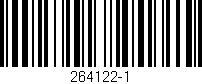 Código de barras (EAN, GTIN, SKU, ISBN): '264122-1'