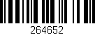 Código de barras (EAN, GTIN, SKU, ISBN): '264652'
