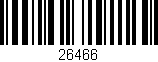 Código de barras (EAN, GTIN, SKU, ISBN): '26466'