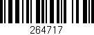 Código de barras (EAN, GTIN, SKU, ISBN): '264717'