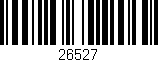 Código de barras (EAN, GTIN, SKU, ISBN): '26527'