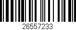 Código de barras (EAN, GTIN, SKU, ISBN): '26557233'