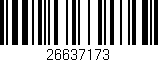 Código de barras (EAN, GTIN, SKU, ISBN): '26637173'