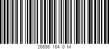 Código de barras (EAN, GTIN, SKU, ISBN): '26656_164_0_M'