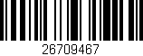 Código de barras (EAN, GTIN, SKU, ISBN): '26709467'