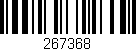 Código de barras (EAN, GTIN, SKU, ISBN): '267368'