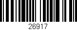 Código de barras (EAN, GTIN, SKU, ISBN): '26917'