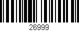 Código de barras (EAN, GTIN, SKU, ISBN): '26999'