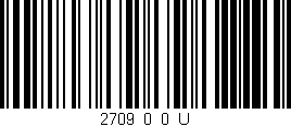 Código de barras (EAN, GTIN, SKU, ISBN): '2709_0_0_U'