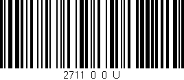 Código de barras (EAN, GTIN, SKU, ISBN): '2711_0_0_U'