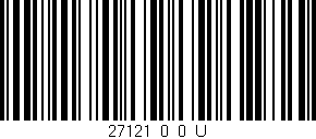 Código de barras (EAN, GTIN, SKU, ISBN): '27121_0_0_U'