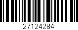 Código de barras (EAN, GTIN, SKU, ISBN): '27124284'