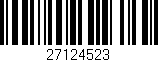 Código de barras (EAN, GTIN, SKU, ISBN): '27124523'