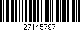 Código de barras (EAN, GTIN, SKU, ISBN): '27145797'