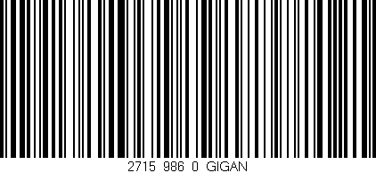 Código de barras (EAN, GTIN, SKU, ISBN): '2715_986_0_GIGAN'