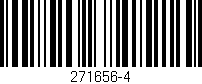 Código de barras (EAN, GTIN, SKU, ISBN): '271656-4'