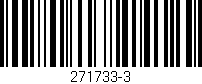 Código de barras (EAN, GTIN, SKU, ISBN): '271733-3'
