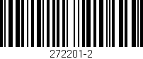 Código de barras (EAN, GTIN, SKU, ISBN): '272201-2'