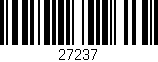 Código de barras (EAN, GTIN, SKU, ISBN): '27237'