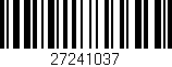 Código de barras (EAN, GTIN, SKU, ISBN): '27241037'