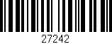 Código de barras (EAN, GTIN, SKU, ISBN): '27242'