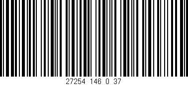 Código de barras (EAN, GTIN, SKU, ISBN): '27254_146_0_37'