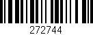 Código de barras (EAN, GTIN, SKU, ISBN): '272744'