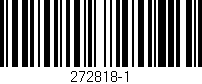 Código de barras (EAN, GTIN, SKU, ISBN): '272818-1'