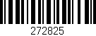 Código de barras (EAN, GTIN, SKU, ISBN): '272825'