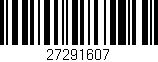 Código de barras (EAN, GTIN, SKU, ISBN): '27291607'