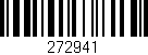 Código de barras (EAN, GTIN, SKU, ISBN): '272941'
