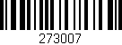 Código de barras (EAN, GTIN, SKU, ISBN): '273007'
