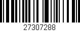 Código de barras (EAN, GTIN, SKU, ISBN): '27307288'