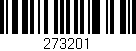 Código de barras (EAN, GTIN, SKU, ISBN): '273201'