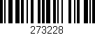Código de barras (EAN, GTIN, SKU, ISBN): '273228'
