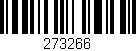 Código de barras (EAN, GTIN, SKU, ISBN): '273266'