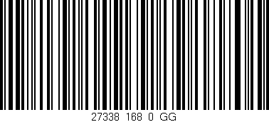 Código de barras (EAN, GTIN, SKU, ISBN): '27338_168_0_GG'