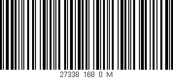 Código de barras (EAN, GTIN, SKU, ISBN): '27338_168_0_M'