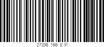 Código de barras (EAN, GTIN, SKU, ISBN): '27338_168_0_P'