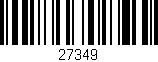 Código de barras (EAN, GTIN, SKU, ISBN): '27349'