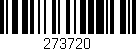 Código de barras (EAN, GTIN, SKU, ISBN): '273720'